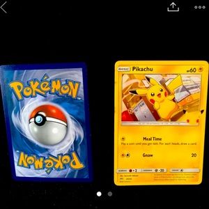 McDonald’s 25th anniversary Pokémon card